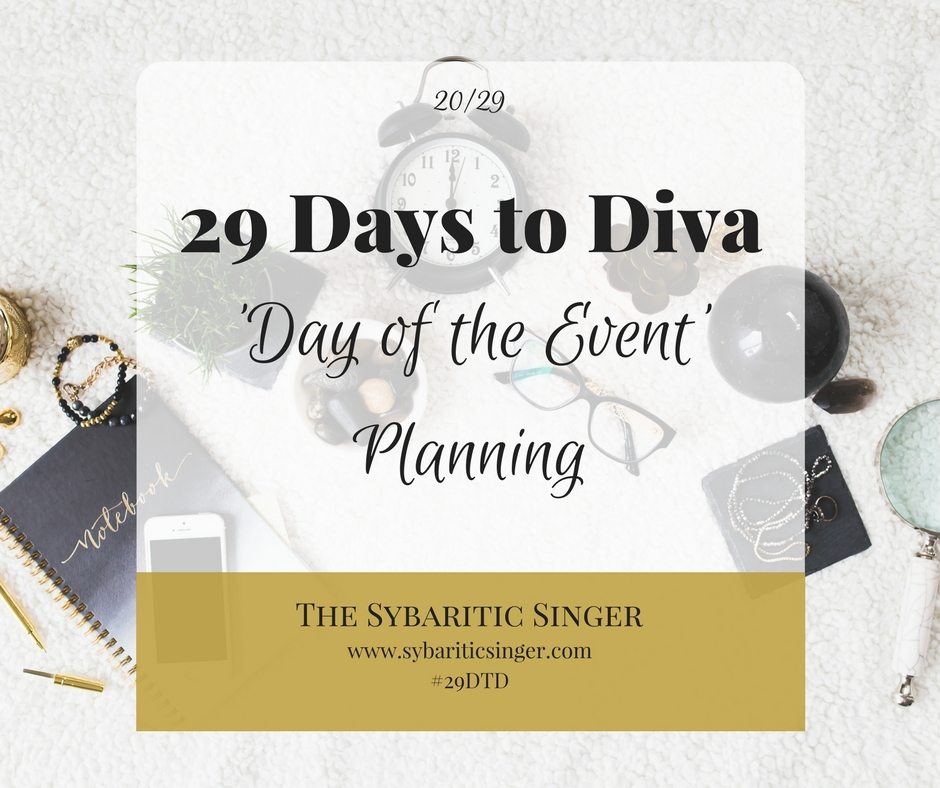 29 Days to Diva | #29DTD | Sybaritic Singer | www.sybariticsinger.com
