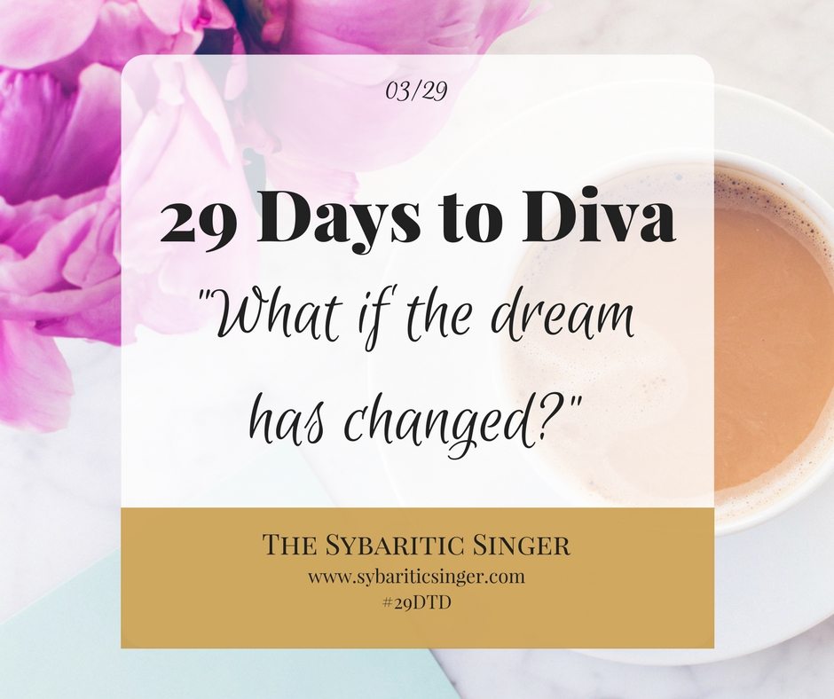 29 Days to Diva | Sybaritic Singer | www.sybariticsinger.com